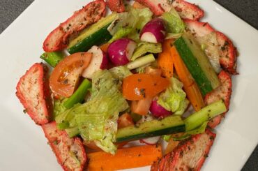 Chicken Tikka Salad | Healthy Salad Recipe For Weight Loss