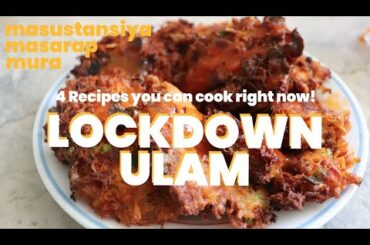 4 Tipid and Healthy Recipes | Lockdown Diary by Eklavu Diaries