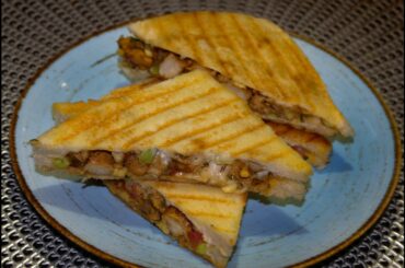 চিকেন  টিক্কা স্যান্ডউইচ রেসিপি // Chicken Tikka Sandwich - Chicken Sandwich Recipe