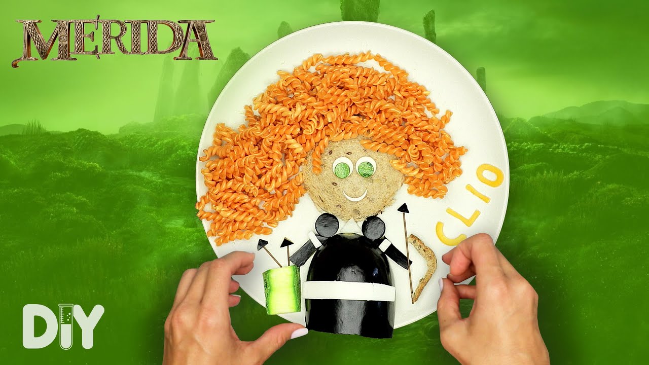 MERIDA | Red Lentil Pasta Lunch | Food Art | Healthy-n-Yummy | DIY Labs MERIDA | Red Lentil Pasta Lunch | Food Art | Healthy-n-Yummy | DIY Labs