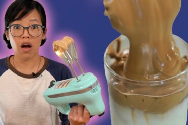 DALGONA Whipped Coffee - TikTok recipe | Instant Coffee Powder 4 Ingredient Magic✨