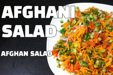 Afghan Salad - Afghani Salad - Salad Recipes