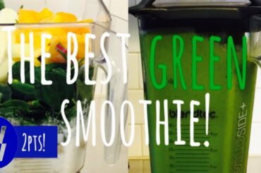GREEN SMOOTHIE RECIPE FOR WEIGHT LOSS (WW) |  Boost Immune System, Clear Skin & Easy Breakfast Idea!