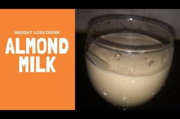Almond milk in Tamil|Almond milk for weight loss