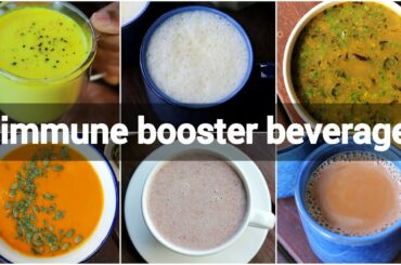 6 immune booster beverages | healthy indian drinks | indian beverages
