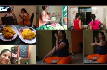 Indian couple early morning to night routine. ! healthy! breakfast recipe smile with shreeHindi vlog