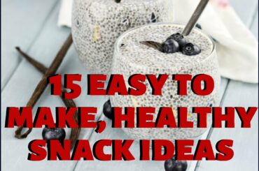 15 easy to make, healthy snack ideas | Keto die