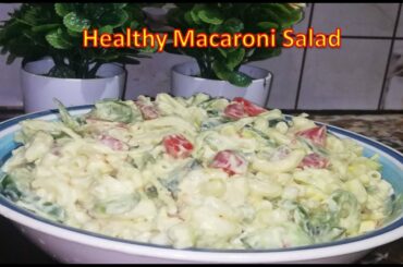 Macaroni salad| Mayonnaise Macroni salad|Creamy Macaroni Salad Recipe|Recipe For Diet by How To Cook