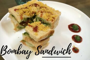 Quick and Easy Bombay Sandwich | Tasty sandwich Recipe | Cooking without fire | Mumbai Dish