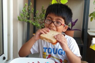 Healthy Curd veg Sandwich | Snack recipe for kids |  Summer Fun