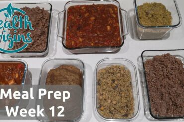 Vegan Meal Prep For Weight Loss - Week 12