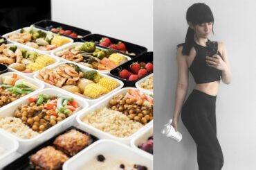 Meal Prep With Me: Healthy Breakfast, Snacks, Mains // Rachel Aust