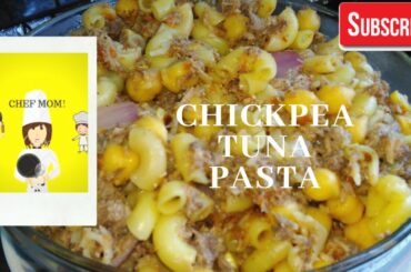 Chickpea Tuna Pasta Recipe| Easy Healthy loaded pasta recipe| Tuna Recipe in Urdu Hindi
