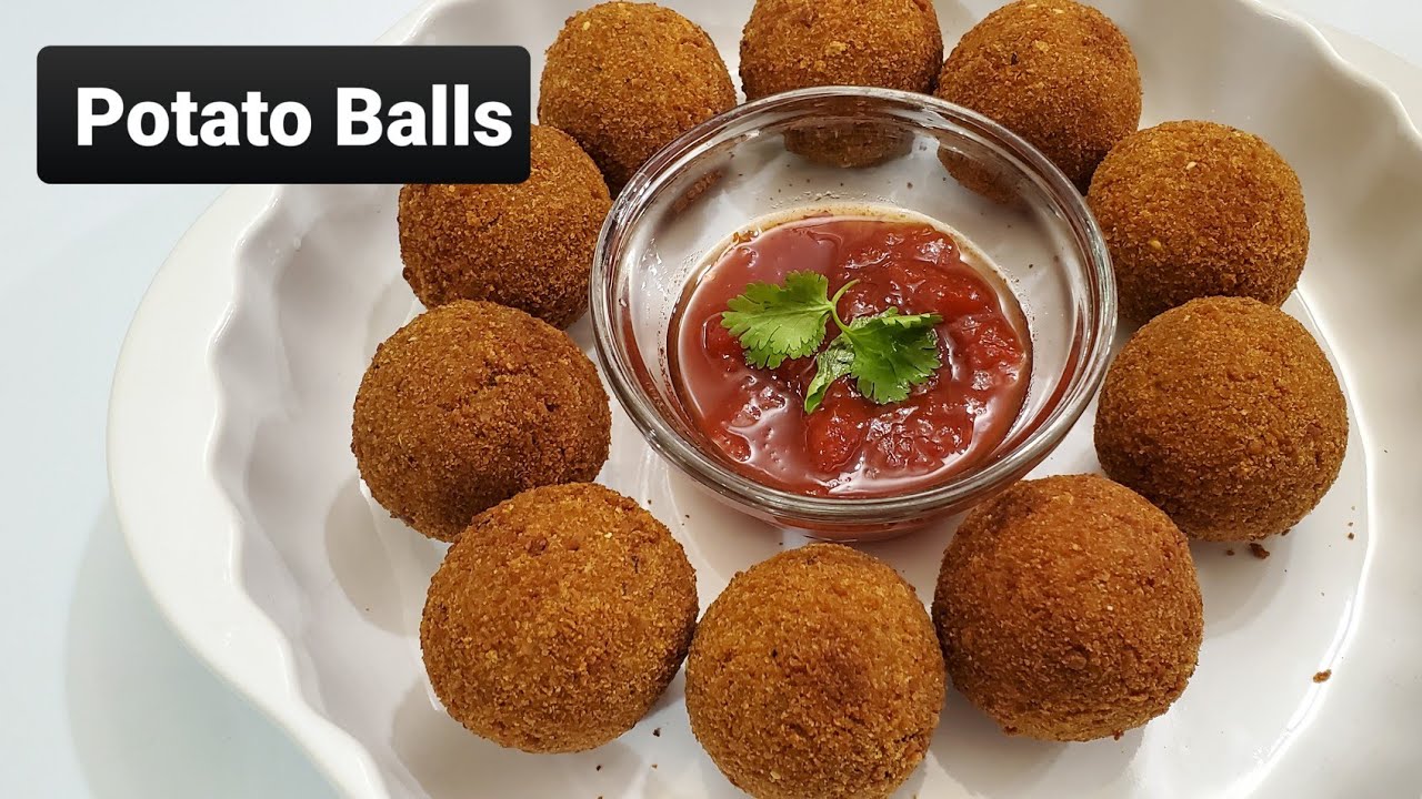 How To Make Crispy Potato Balls | Delicious & Healthy Tiffin Snack | Written Recipe How To Make Crispy Potato Balls | Delicious & Healthy Tiffin Snack | Written Recipe