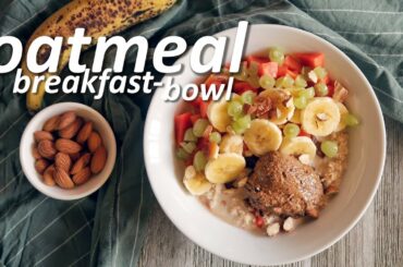 Dessert like Oatmeal | Oatmeal Breakfast Bowl | ओट्स रेसिपी | Overnight Oats | easy, healthy, tasty
