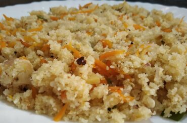 Healthy And Tasty Upma Recipe || Kerala Style Rava Uppumavu || Breakfast & Evening Snack Recipe||