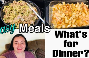 What’s for Dinner? Easy Meal ideas| Self Quarantine Cook With Me