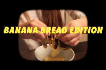 EASY & HEALTHY BANANA BREAD RECIPE | BAKE WITH ME