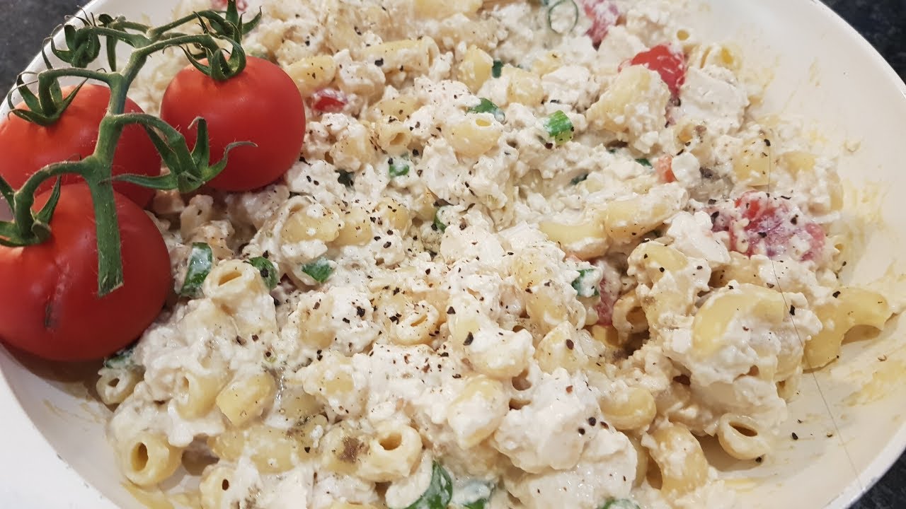 Vegan Mac and Cheese Tofu Scramble – NO OIL RECIPE! Vegan Mac and Cheese Tofu Scramble - NO OIL RECIPE!