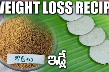 కొర్రలతో ఇడ్లి తయారీ | Korralu Idly Recipe | Healthy Weight loss Recipe | SumanTV