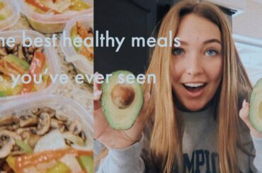 4 Easy HEALTHY Meals to Eat at Home: WEIGHT LOSS Fast and Healthy