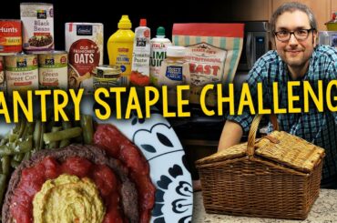Pantry Staple Mystery Box Challenge (Plant-Based, Oil-Free, Vegan Recipe)