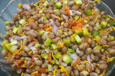 peanuts chaat recipe/peanuts salad recipe/healthy snack recipe/tea time snacks/lockdown snack recipe