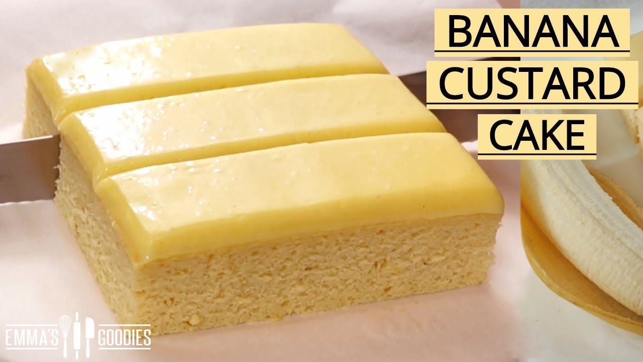 Ditch the Banana Bread and make THIS instead! Banana Custard Cake Ditch the Banana Bread and make THIS instead! Banana Custard Cake