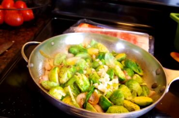 Brussel Sprouts easy recipe low fat NOT! lol