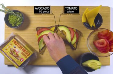 PROTEIN BREAD NATURAL - Healthy Breakfast Recipe | PURE NUTRITION