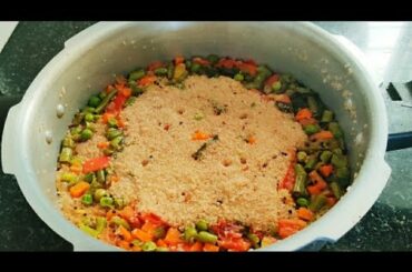 SAMBA RAVA VEG UPMA / QUICK EASY AND HEALTHY/BREAFAST / LUNCH / DINNER/ ONE POT RECIPE