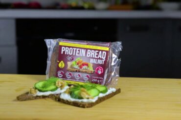 PROTEIN BREAD WALNUT - Healthy Breakfast Recipe | PURE NUTRITION