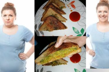 Healthy sandwich Recepie for Weight Loss/Lose 4 kg in a week/Sandwich detox diet/yummy kitchen