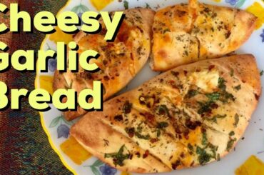 Cheesy Garlic Bread | Garlic Breadsticks | Richa's Quick Recipes