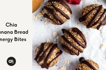 Chia Banana Bread Energy Bites