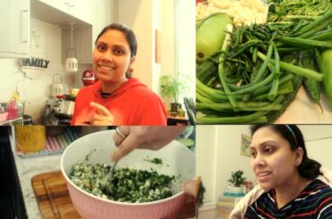 Vegetable Shopping and Cooking Special Lunch - Indian Family in Canada
