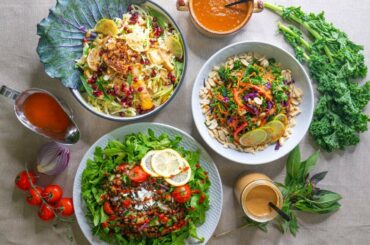 HEALTHY & DELICIOUS SALADS that will warm up your soul | vegan