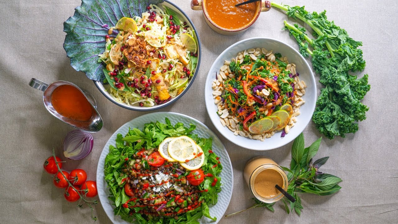 HEALTHY & DELICIOUS SALADS that will warm up your soul | vegan HEALTHY & DELICIOUS SALADS that will warm up your soul | vegan