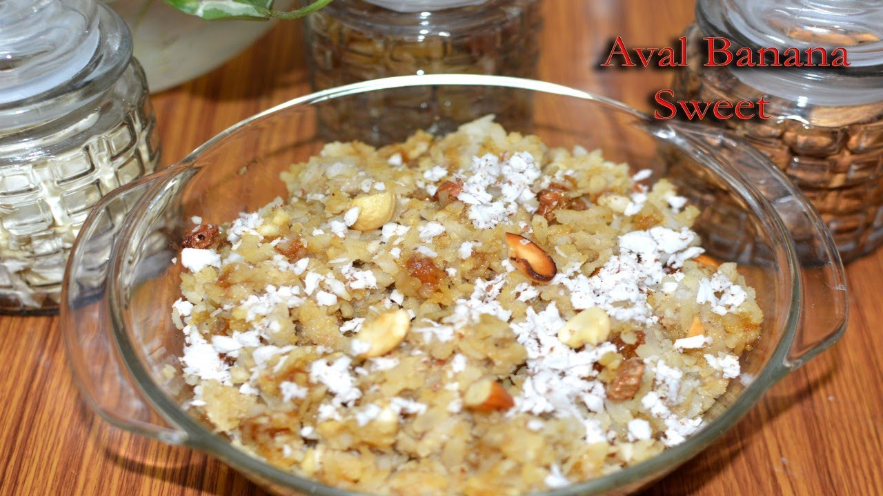 Sweet Aval Recipes | Instant Healthy Evening Snacks | Inippu Aval | Aval Banana |Avudai Yummy Recipe Sweet Aval Recipes | Instant Healthy Evening Snacks | Inippu Aval | Aval Banana |Avudai Yummy Recipe