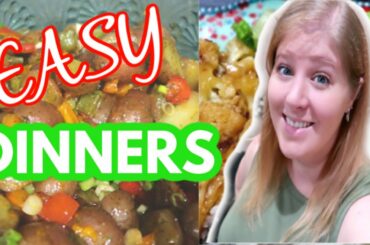WHAT'S FOR DINNER | EASY DINNER IDEAS | COOK WITH ME