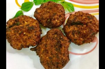SPROUTED MOONG DAL VADA ( Healthy Snack Recipe )