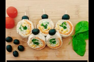 Easy Healthy Bread Pinwheels