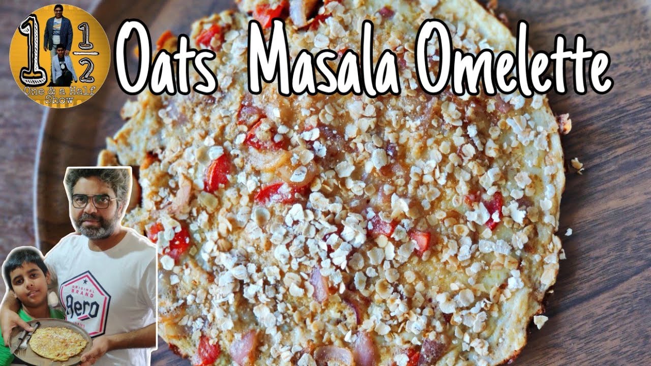 Oats Masala Omelette | easy 5min. Recipe | Healthy food | Tasty egg dish Oats Masala Omelette | easy 5min. Recipe | Healthy food | Tasty egg dish