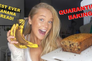 Quarantine Cooking: Best Ever Banana Bread! | Alix Traeger