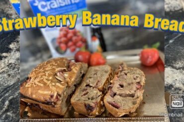 Healthy Strawberry Banana Bread | Kindness Week | Wuraola cooks