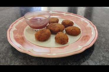 VEGETABLE CUTLET - HEALTHIEST HOMEMADE SNACK IN 5 MINUTES!!! (TELUGU WITH ENGLISH SUBTITLES)