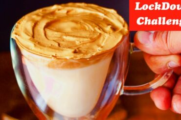 Lockdown challenge,How to Make Dalgona Coffee at Home,Frothy Coffee, Cappuccino coffee 3 ingredients