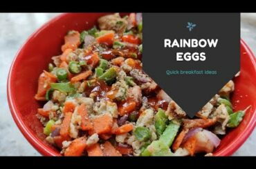 2 Minute Breakfast Recipes || Rainbow Eggs || Quarantine recipes || Butter Up