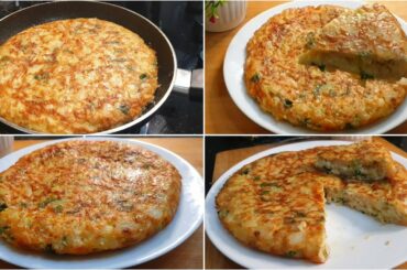 Spanish Omelette Recipe ♥️  | Easiest Breakfast Recipe