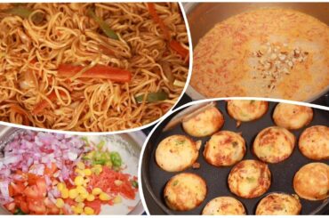 Life in LOCKDOWN | Sunday Special Healthy Breakfast & Dinner Recipes | CHOWMEIN | APPE | GAJAR KHEER